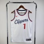 24/25 Season Los Angeles Clippers Home White  No.1 Harden