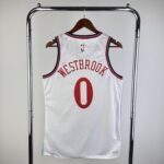 24/25 Season Los Angeles Clippers Home White  No.0 Westbrook - Image 2