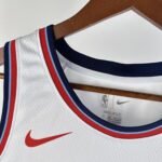 24/25 Season Los Angeles Clippers Home White  No.0 Westbrook - Image 3