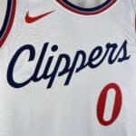 24/25 Season Los Angeles Clippers Home White  No.0 Westbrook - Image 4