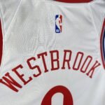 24/25 Season Los Angeles Clippers Home White  No.0 Westbrook - Image 8
