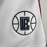 Los Angeles Clippers White Shorts - Image 4