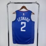 23 Season Los Angeles Clippers Away Blue  No.2 Leonard - Image 2
