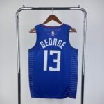23 Season Los Angeles Clippers Away Blue  No.13 George - Image 2