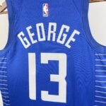 23 Season Los Angeles Clippers Away Blue  No.13 George - Image 8