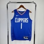 23 Season Los Angeles Clippers Away Blue  No.1 Harden
