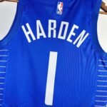 23 Season Los Angeles Clippers Away Blue  No.1 Harden - Image 7