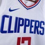 23 Season Los Angeles Clippers Home White  No.13 George - Image 3