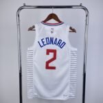23 Season Los Angeles Clippers Home White  No.2 Leonard - Image 2