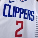 23 Season Los Angeles Clippers Home White  No.2 Leonard - Image 3