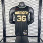 23 Season Grizzlies Black No.36 S-XXL - Image 3