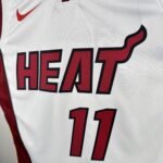 23 Season Miami Heat White  No.11 Jaquez - Image 4
