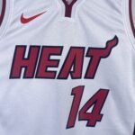 23 Season Miami Heat White  No.14 Herro - Image 3