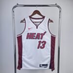 23 Season Miami Heat White  No.13 Aderayo