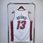 23 Season Miami Heat White  No.13 Aderayo - Image 2