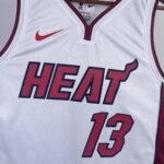 23 Season Miami Heat White  No.13 Aderayo - Image 3