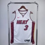 23 Season Miami Heat White  No.3 Wade