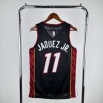 23 Season Miami Heat Black  No.11 Jaquez - Image 2