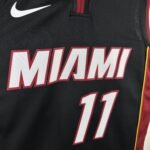 23 Season Miami Heat Black  No.11 Jaquez - Image 4