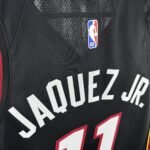 23 Season Miami Heat Black  No.11 Jaquez - Image 5