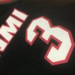 23 Season Miami Heat Black  No.3 Wade - Image 4