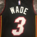 23 Season Miami Heat Black  No.3 Wade - Image 5