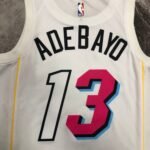 23 Season Miami Heat City Edition  No.13 Aderayo - Image 4