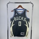 23 Season Milwaukee Bucks J0rdan  No.0