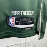 23 Season Milwaukee Bucks Away Version  No.34 - Image 4