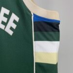 23 Season Milwaukee Bucks Away Version  No.0 Lillard - Image 5