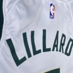 23 Season Milwaukee Bucks Home Version  No.0 Lillard - Image 7