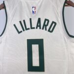 19 Season Milwaukee Bucks No.0 Lillard - Image 8