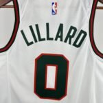 18 Season Milwaukee Bucks No.0 Lillard - Image 5