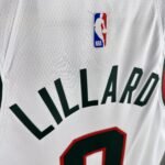 18 Season Milwaukee Bucks No.0 Lillard - Image 6