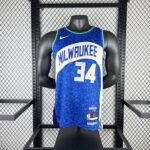 24 Season Milwaukee Bucks  City Edition No.34 - Image 3