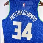 24 Season Milwaukee Bucks  City Edition No.34 - Image 7
