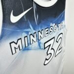25 SEASON MINNESOTA TIMBERWOLVES CITY VERSION  NO.32 - Image 5