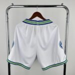 24 SEASON MINNESOTA TIMBERWOLVES WHITE SHORTS - Image 2