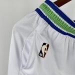 24 SEASON MINNESOTA TIMBERWOLVES WHITE SHORTS - Image 5