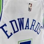 24 SEASON MINNESOTA TIMBERWOLVES WHITE  NO.5 EDWARDS - Image 8