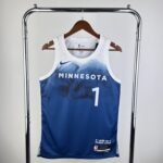 24 SEASON MINNESOTA TIMBERWOLVES CITY VERSION  NO.1 ANDERSON