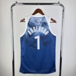 24 SEASON MINNESOTA TIMBERWOLVES CITY VERSION  NO.1 ANDERSON - Image 2