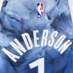 24 SEASON MINNESOTA TIMBERWOLVES CITY VERSION  NO.1 ANDERSON - Image 6