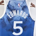 24 SEASON MINNESOTA TIMBERWOLVES CITY VERSION  NO.5 EDWARDS - Image 6