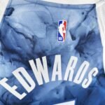 24 SEASON MINNESOTA TIMBERWOLVES CITY VERSION  NO.5 EDWARDS - Image 8