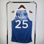 24 SEASON MINNESOTA TIMBERWOLVES CITY VERSION  NO.25 ROSE - Image 2