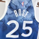 24 SEASON MINNESOTA TIMBERWOLVES CITY VERSION  NO.25 ROSE - Image 8