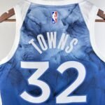 24 SEASON MINNESOTA TIMBERWOLVES CITY VERSION  NO.32 TOWNS - Image 9