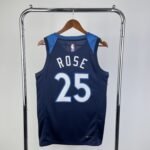 23 SEASON MINNESOTA TIMBERWOLVES AWAY  NO.25 ROSE - Image 2