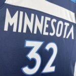 23 SEASON MINNESOTA TIMBERWOLVES AWAY  NO.32 TOWNS - Image 5